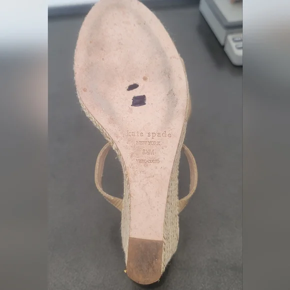 Kate Spade Sandals Sz 8.5 - Picture 7 of 7
